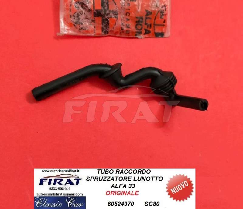 TUBO RACCORDO SPRUZZATORE LUNOTTO ALFA 33 (60524970)